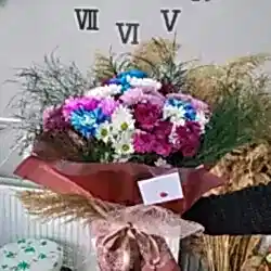 Renkli Papatya buketi